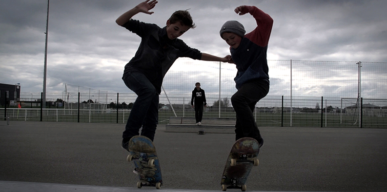 La bande du skate park